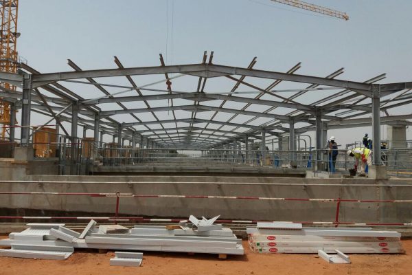 Water Treatment System Steel Construction Fabrication