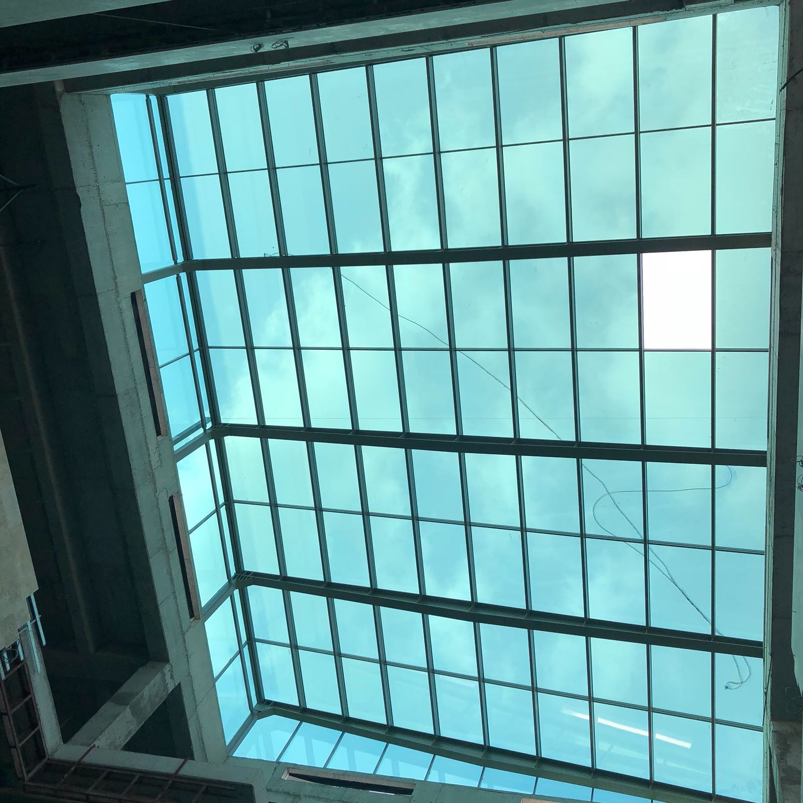All Structural Steel Construction Works In Shopping Mall