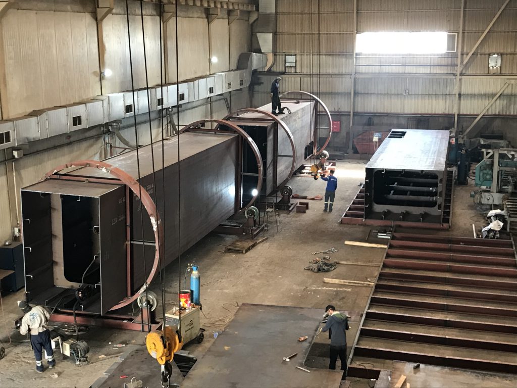 Quay Crane Raise Fabrication