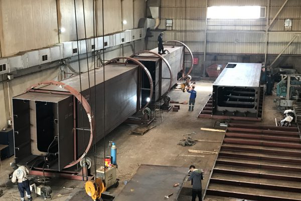 Quay Crane Raise Fabrication