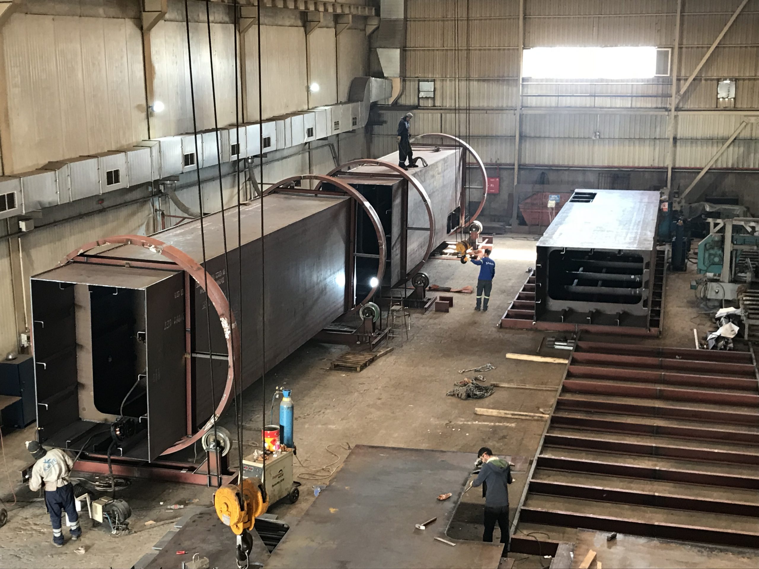 Quay Crane Raise Fabrication